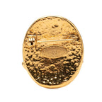 Chanel CC Logo Brooch Gold Plated — view 2