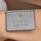 Gucci Bamboo Pearl 2-Way Shoulder Bag Gray Ivory Leather — view 5