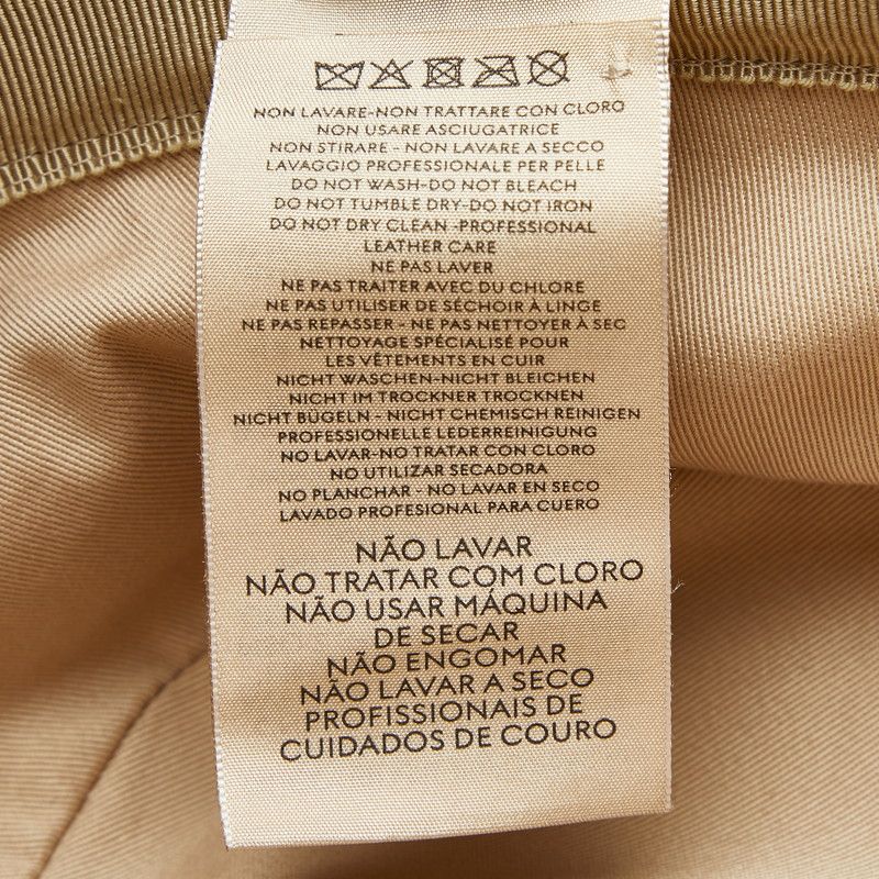 Gucci GG Canvas Fedora Hat Bucket Hat XL 60 cm Beige Brown — view 9