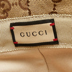 Gucci GG Canvas Fedora Hat Bucket Hat XL 60 cm Beige Brown — view 5