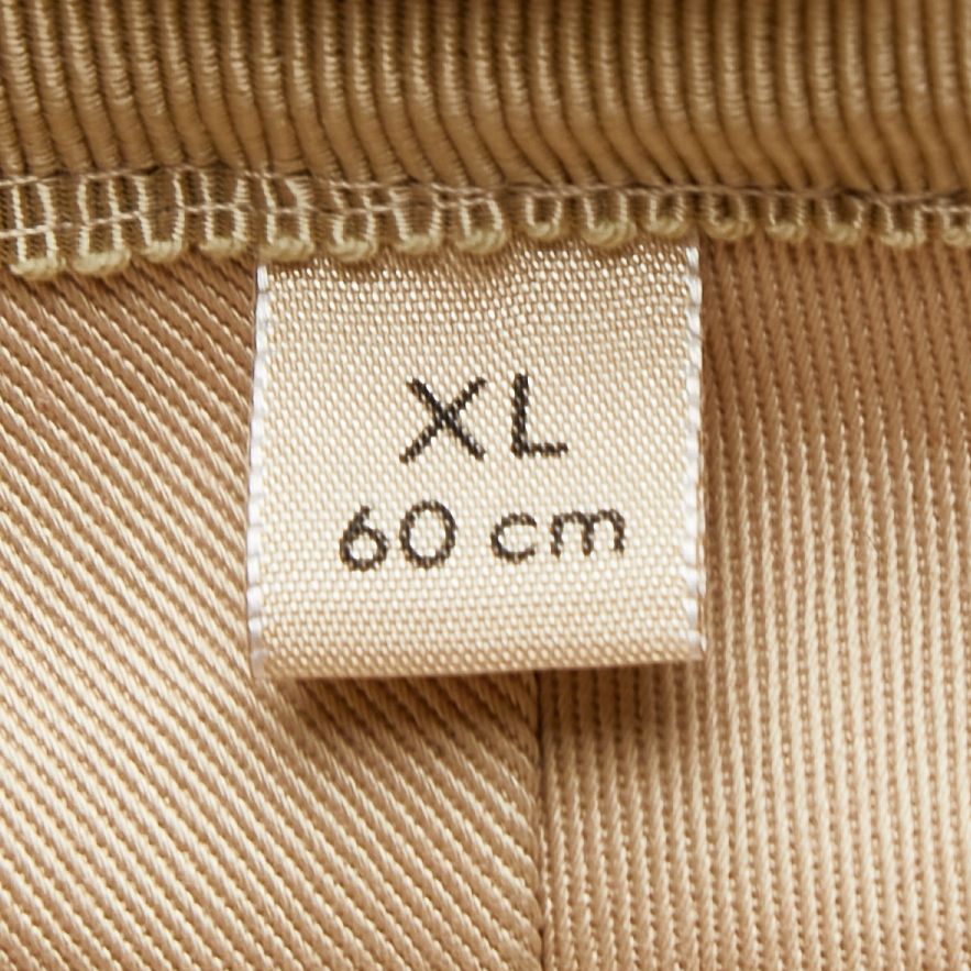 Gucci GG Canvas Fedora Hat Bucket Hat XL 60 cm Beige Brown — view 4