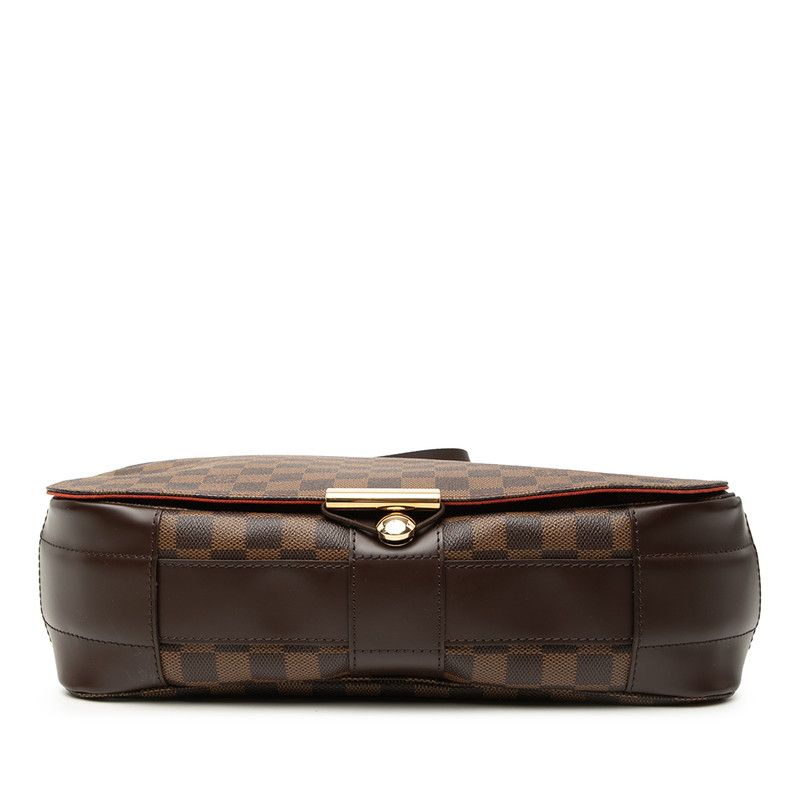 Louis Vuitton Damier Bastille Crossbody Shoulder Bag Brown Leather — view 3
