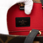 Louis Vuitton Monogram Giant Reverse On The Go MM 2-Way Shoulder Bag Brown — view 5
