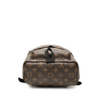 Louis Vuitton Monogram Palm Springs PM Backpack Brown Black Leather — view 3