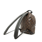 Louis Vuitton Monogram Palm Springs PM Backpack Brown Black Leather — view 2