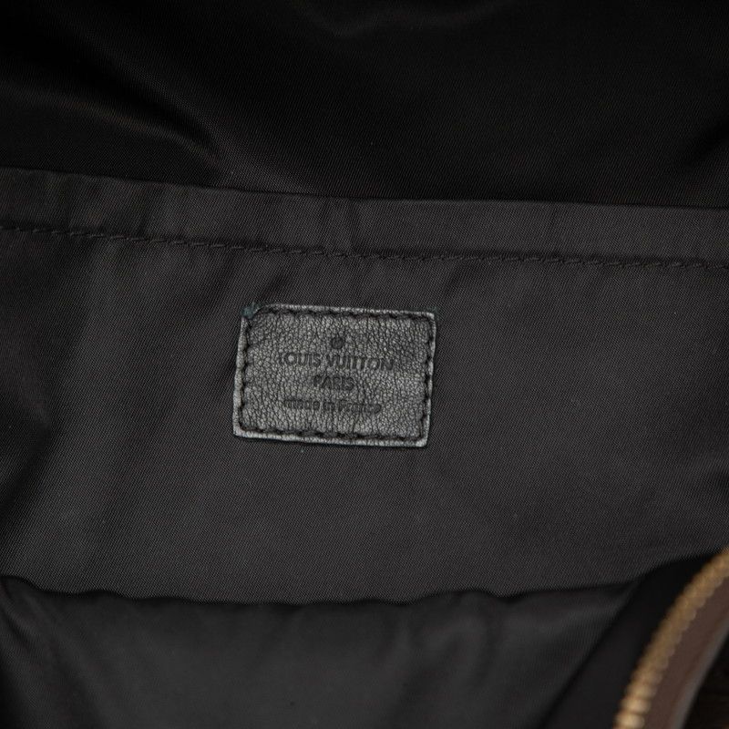 Louis Vuitton Monogram Palm Springs PM Backpack Brown Black Leather — view 5