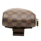 Louis Vuitton Damier Geronimos Belt Bag Brown Leather — view 3