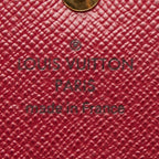 Louis Vuitton Monogram Portefeuille Sarah Wallet Brown Fuchsia Leather — view 8
