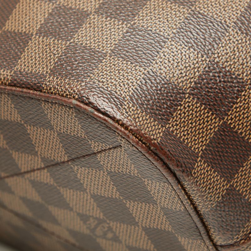 Louis Vuitton Damier Sienna MM 2-Way Shoulder Bag Brown Leather — view 8