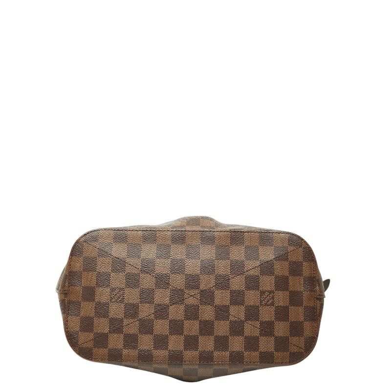 Louis Vuitton Damier Sienna MM 2-Way Shoulder Bag Brown Leather — view 3