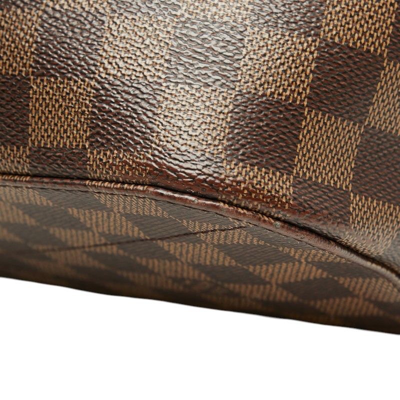 Louis Vuitton Damier Sienna MM 2-Way Shoulder Bag Brown Leather — view 5