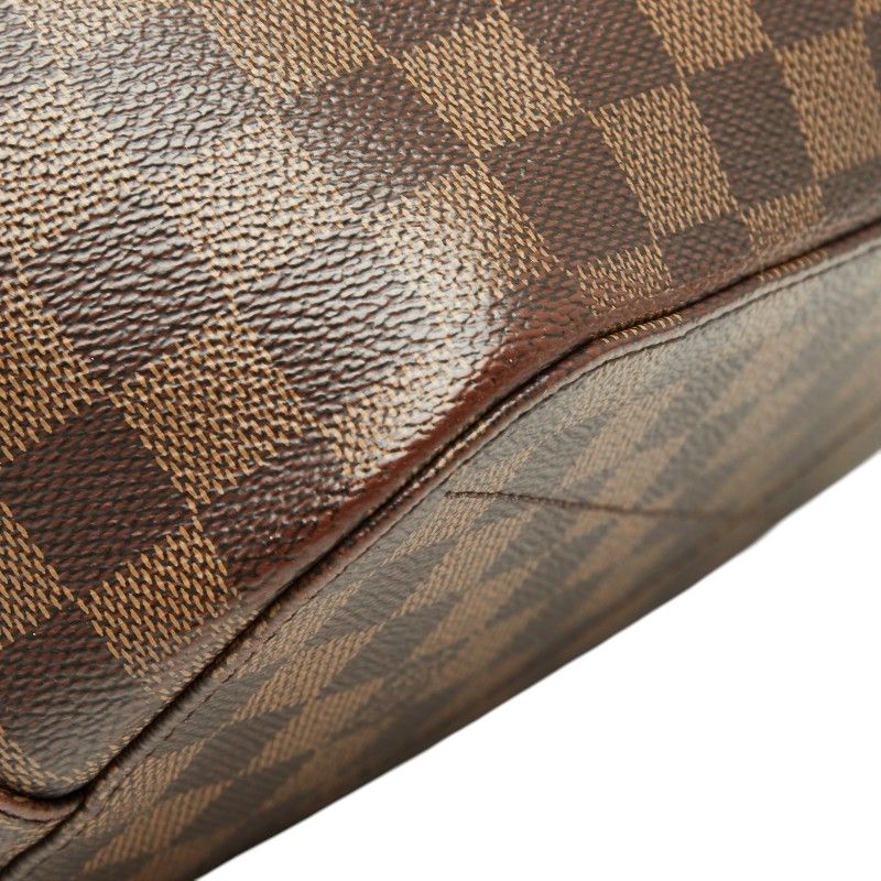 Louis Vuitton Damier Sienna MM 2-Way Shoulder Bag Brown Leather — view 6
