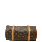 Louis Vuitton Monogram Papillon 26 Handbag Brown Leather — view 3