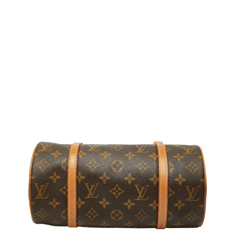 Louis Vuitton Monogram Papillon 26 Handbag Brown Leather — view 3