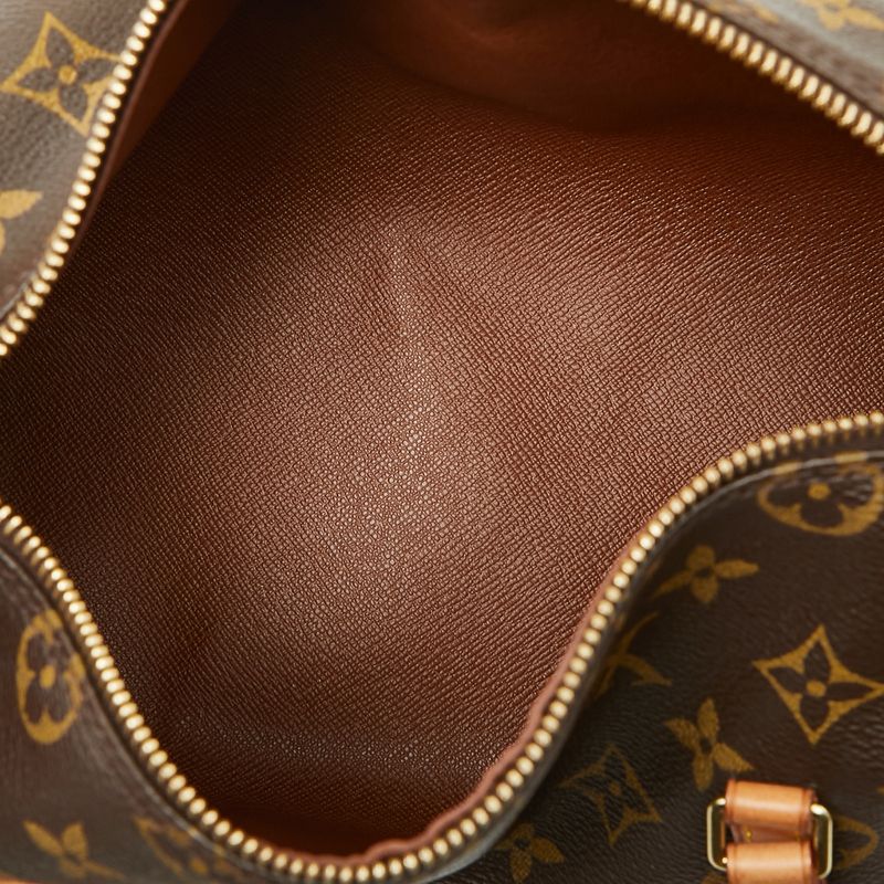 Louis Vuitton Monogram Papillon 26 Handbag Brown Leather — view 6