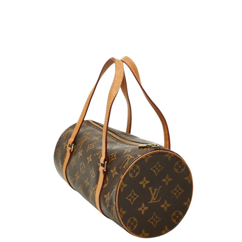 Louis Vuitton Monogram Papillon 26 Handbag Brown Leather — view 2