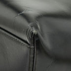 Prada Logo Tote Black Leather — view 6