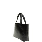 Prada Logo Tote Black Leather — view 2