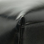 Prada Logo Tote Black Leather — view 7