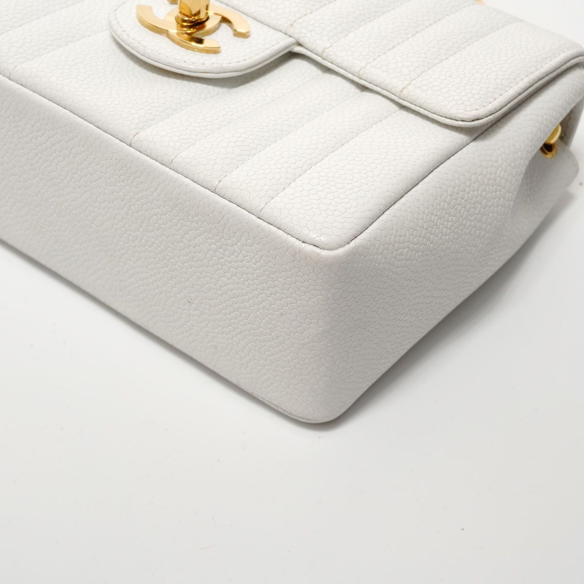 Chanel Shoulder Bag Caviar Leather Mademoiselle — view 6