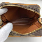 Louis Vuitton Mini Danube Crossbody Shoulder Bag Monogram Brown — view 8