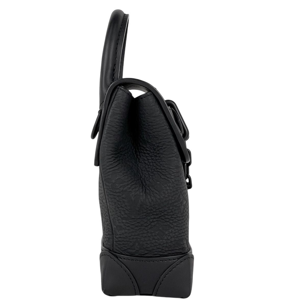 Louis Vuitton Steamer PM Handbag Monogram Black — view 4