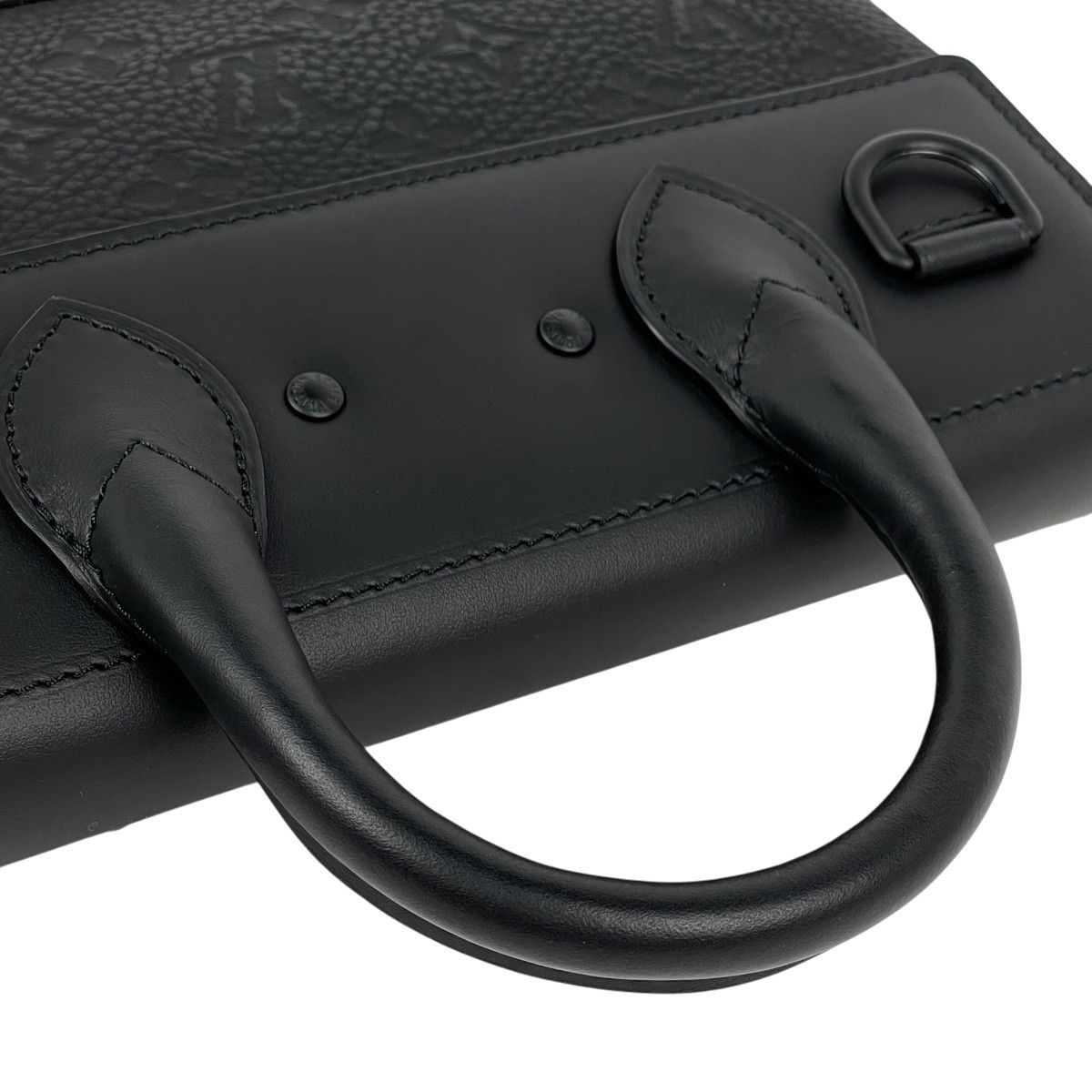 Louis Vuitton Steamer PM Handbag Monogram Black — view 8