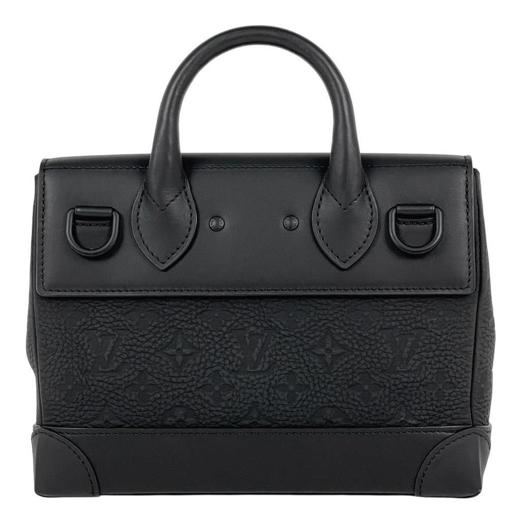 Louis Vuitton Steamer PM Handbag Monogram Black — view 3