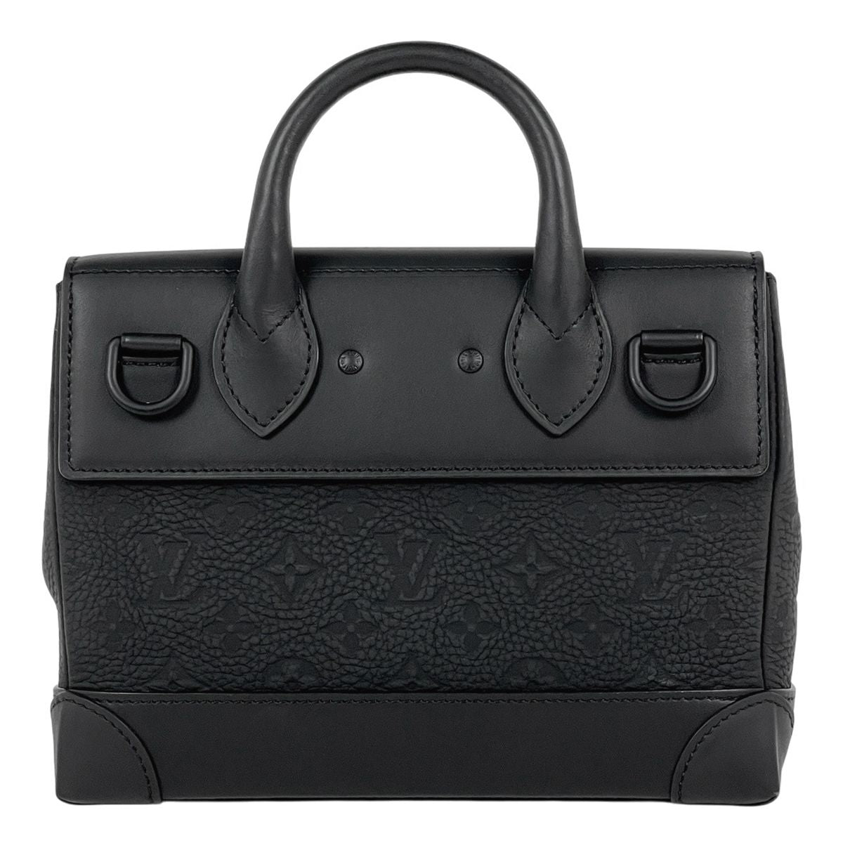 Louis Vuitton Steamer PM Handbag Monogram Black — view 3