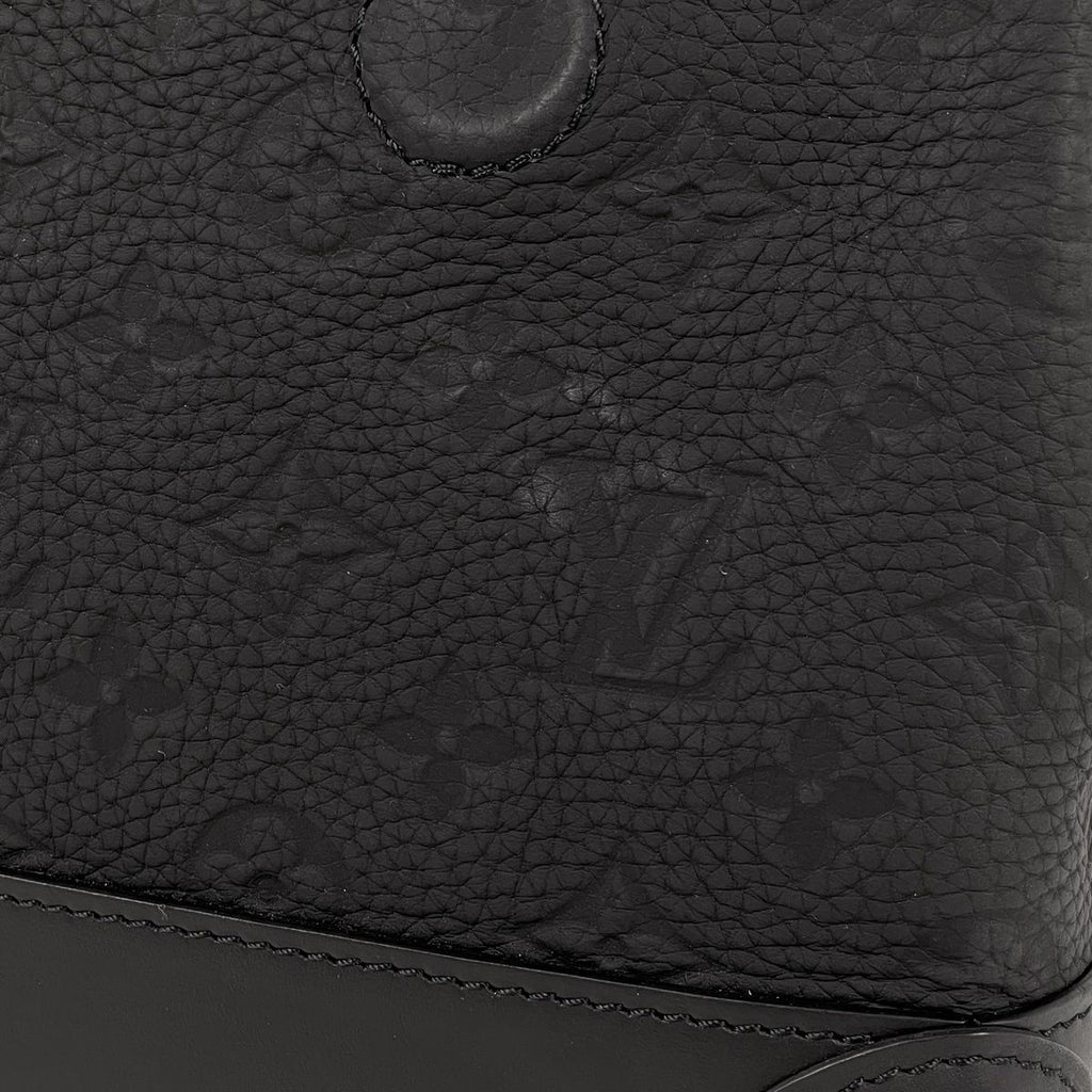 Louis Vuitton Steamer PM Handbag Monogram Black — view 9