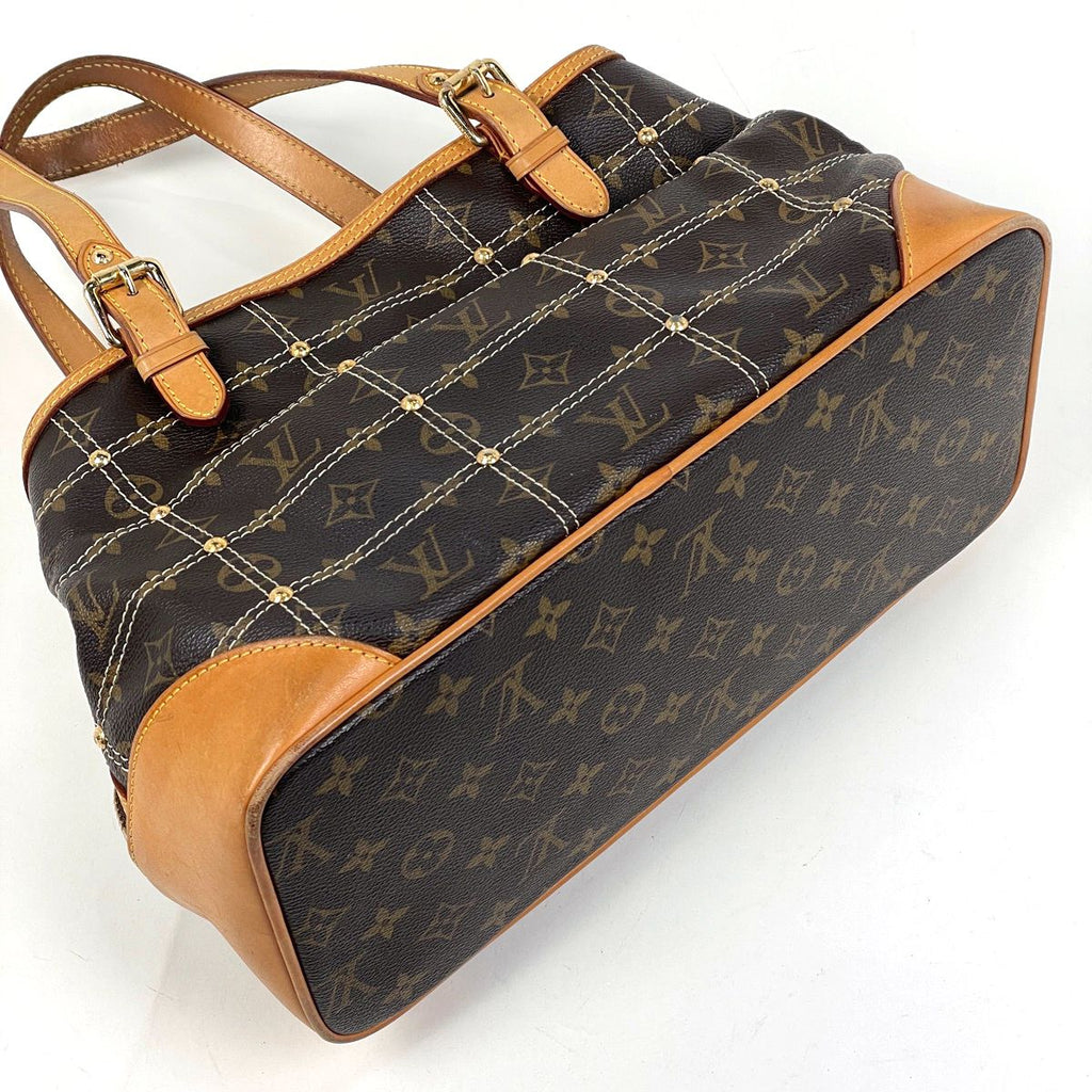 Louis Vuitton Rivet Handbag Monogram Brown — view 2