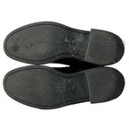 Gucci Long Boots 36 Black Logo Leather — view 4