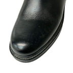 Gucci Long Boots 36 Black Logo Leather — view 9