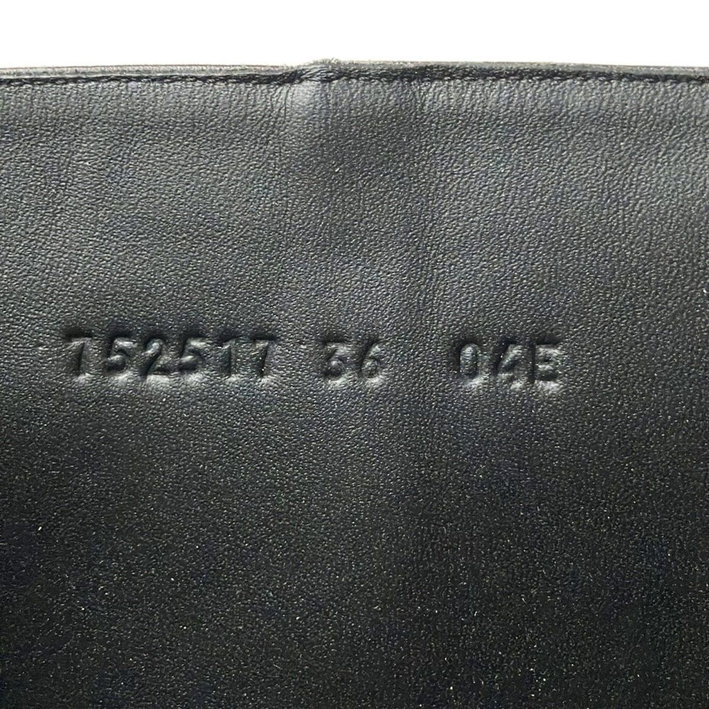 Gucci Long Boots 36 Black Logo Leather — view 7