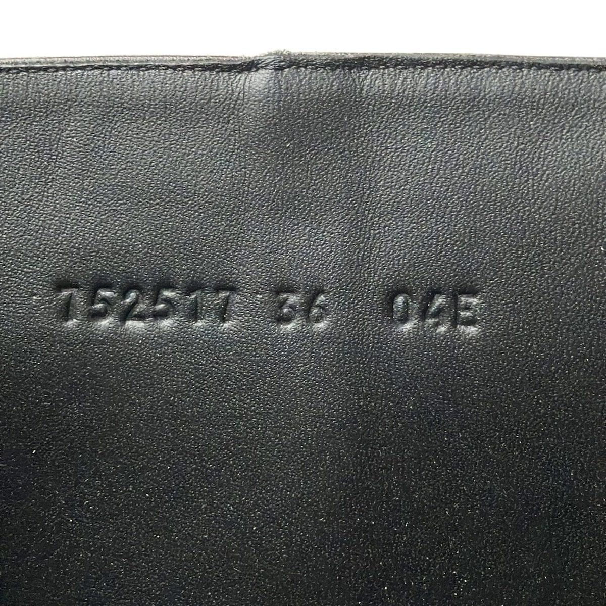 Gucci Long Boots 36 Black Logo Leather — view 7