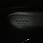 Gucci Long Boots 36 Black Logo Leather — view 6