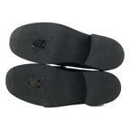 Dior Boy Leather Logo Loafers Shoes 38 Black — view 5