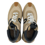 Loewe Flow Runner High Cut Sneakers 38 Beige Black — view 4