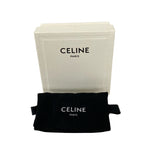 Celine Trifold Wallet Small Ivory Leather — view 8