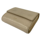 Celine Trifold Wallet Small Ivory Leather — view 9
