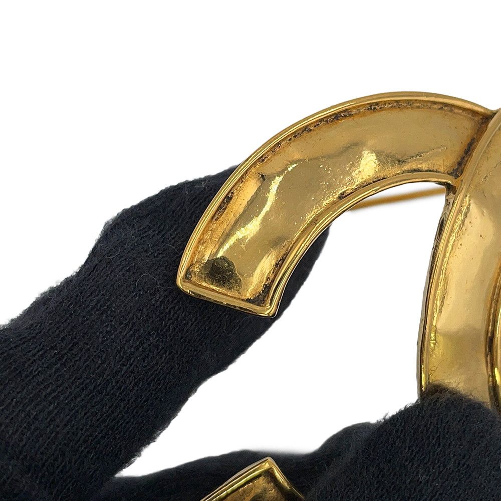 Chanel Brooch CC Logo — view 7