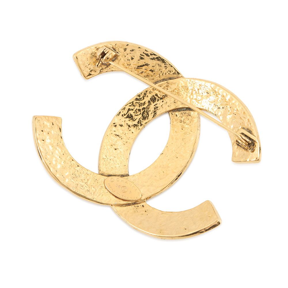 Chanel Brooch CC Logo — view 3
