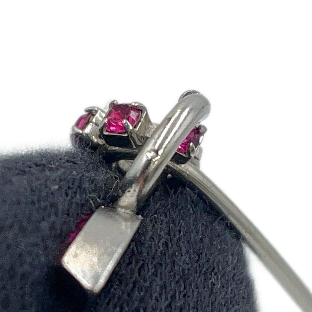 Chanel Brooch CC Logo Rhinestone — view 5