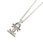 Chanel Necklace CC Logo Rhinestone Faux Pearl — view 3