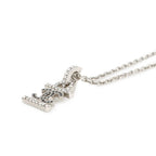 Chanel Necklace CC Logo Rhinestone Faux Pearl — view 2