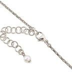 Chanel Necklace CC Logo Rhinestone Faux Pearl — view 5