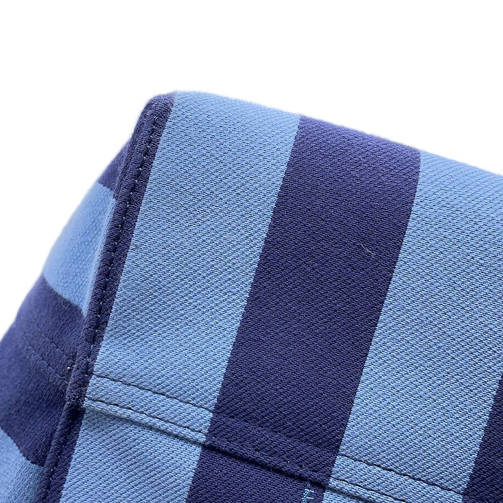 Fendi Tote Logo Stripe Canvas Leather — view 6