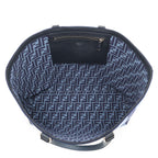 Fendi Tote Logo Stripe Canvas Leather — view 5