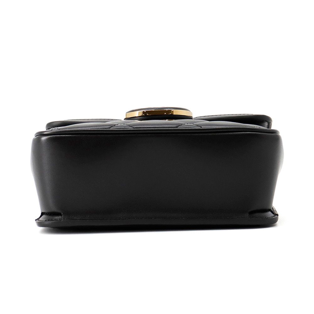 Gucci Shoulder Bag Deco Mini Chain Bag Leather Black — view 3