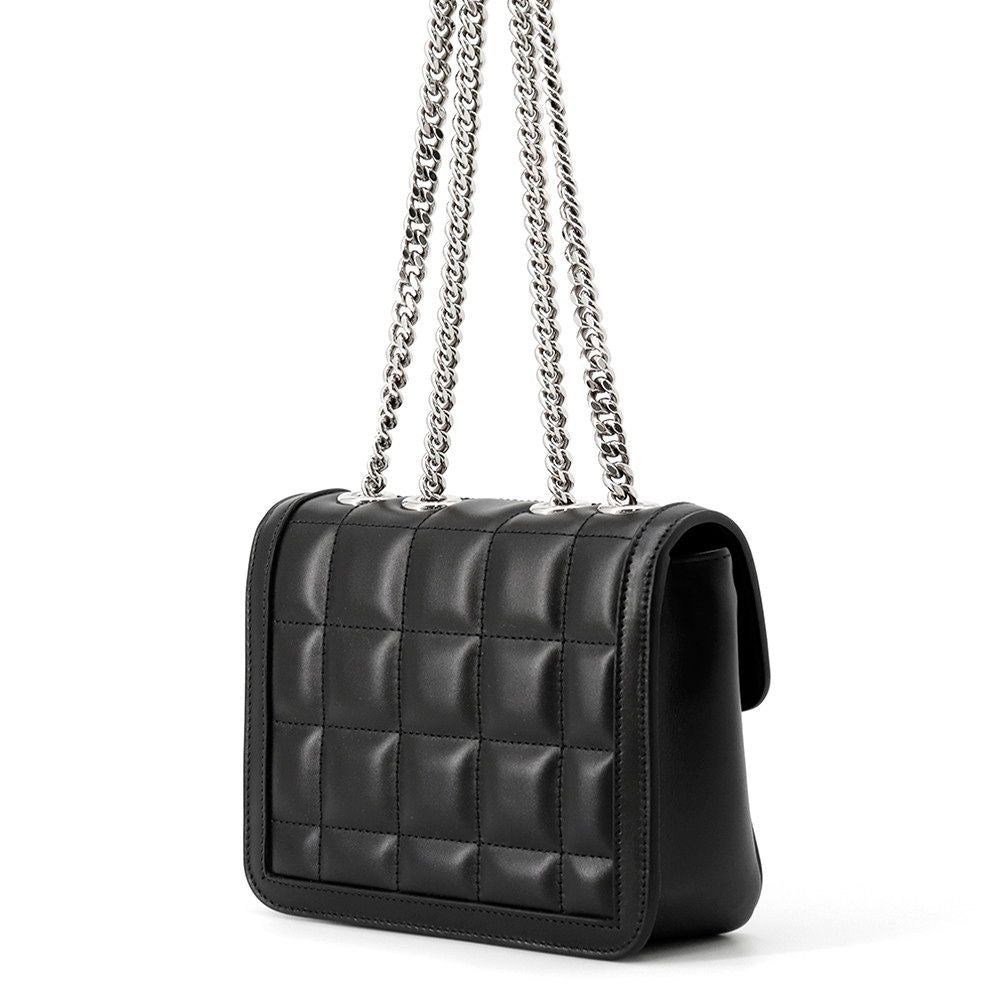 Gucci Shoulder Bag Deco Mini Chain Bag Leather Black — view 2
